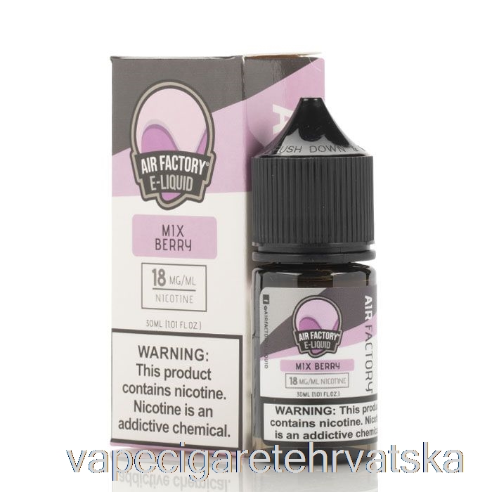 Vape Hrvatska Mix Berry - Air Factory Salts Eliquids - 30ml 36mg